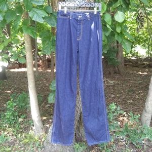 🌻 VTG 70s 🌻 Landlubber Wide Leg Denim Jeans as 13